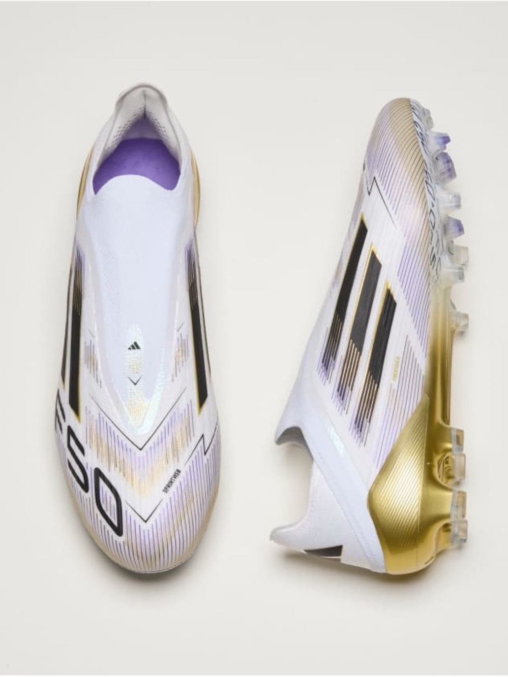 Brand New-adidas F50 Elite Laceless Firm Ground Cleats